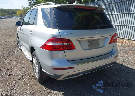 2012 Mercedes-Benz Ml 350 4Matic из США, поврежденный, VIN 4JGDA5HB3CA010257